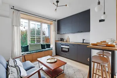 Cuisine ou kitchenette dans l'établissement Architect Studio