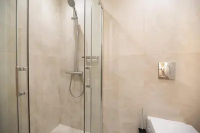 Salle de bains dans l'établissement Charming Parisian Flat by Champs Elysées