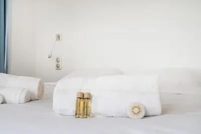 Un ou plusieurs lits dans un hébergement de l'établissement Appartement Rambuteau - Welkeys