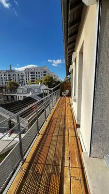 Plan de l'établissement Superbe appartement en Hauteur style NEW Yorkais - Proche Métro Paris Idéal pour couple et professionnels Toutes commodités à proximité