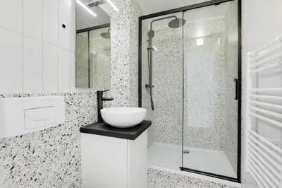 Salle de bains dans l'établissement Duplex modern Montorgueil 4 Guests