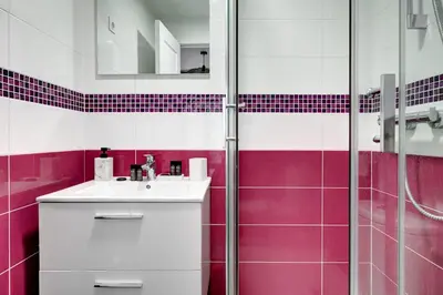 Salle de bains dans l'établissement Suite L Ecouffes charme secret du Marais