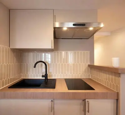 Cuisine ou kitchenette dans l'établissement Notre Dame - Premium apartment for 4