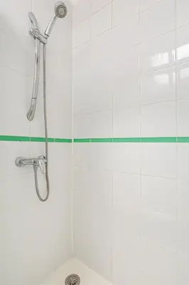 Salle de bains dans l'établissement Beautiful apartment in Paris 9