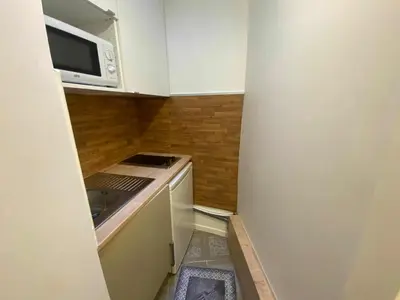 Cuisine ou kitchenette dans l'établissement Zola Saint Ouen