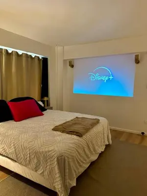 Un ou plusieurs lits dans un hébergement de l'établissement Duplex in Heart of Paris