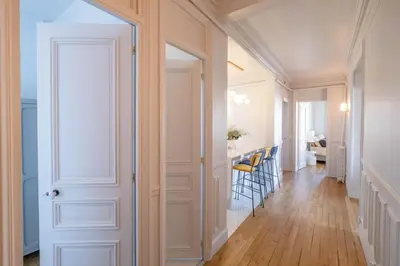 Plan de l'établissement Luxury Flat Eiffel View 3BR 7 Guests