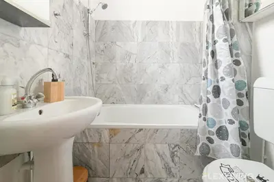 Salle de bains dans l'établissement Lovely Studio in Paris 13