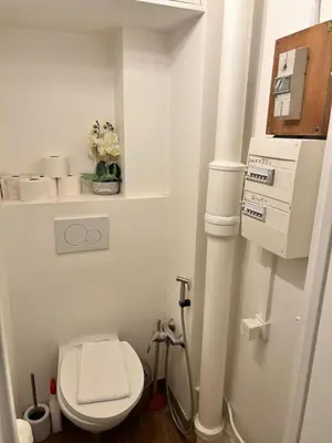 Salle de bains dans l'établissement Luxe 2 bedrooms Paris 14th & Montrouge