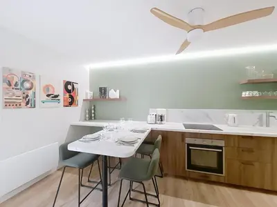 Cuisine ou kitchenette dans l'établissement 