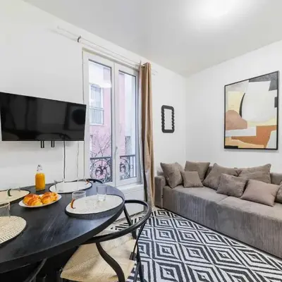 Appartement cosy hopital bichat - paris 18 - 4P