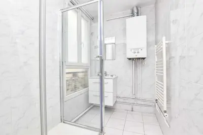 Salle de bains dans l'établissement Charming apartment - 1BR 6P - Opéra Garnier