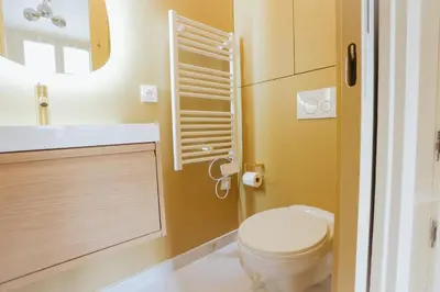 Salle de bains dans l'établissement Bonaparte
