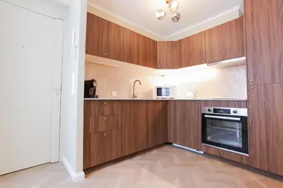 Cuisine ou kitchenette dans l'établissement Bonaparte