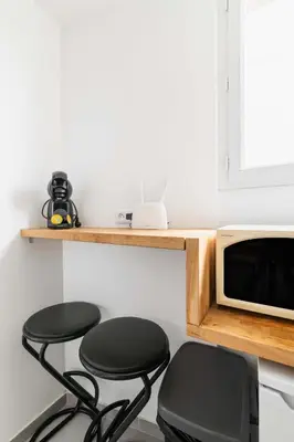 Plan de l'établissement Studio cosy metro saint Paul - Paris 3 - 2P