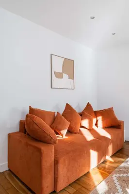Coin salon dans l'établissement Appartement Gare de reuilly - Paris 12 - 4p