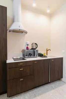 Cuisine ou kitchenette dans l'établissement Studio de charme quartier tour eiffel - 2P