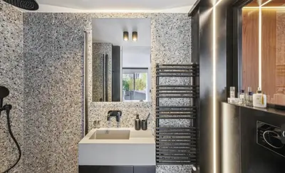 Salle de bains dans l'établissement Penthouse Design & Luxury Terrace