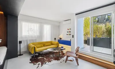Coin salon dans l'établissement Penthouse Design & Luxury Terrace