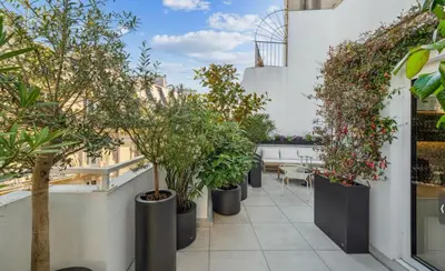 Balcon ou terrasse dans l'établissement Penthouse Design & Luxury Terrace