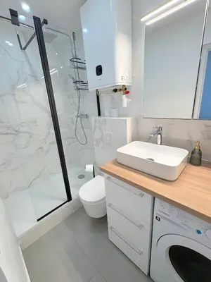 Salle de bains dans l'établissement Le Studio Merri