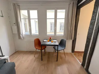 Coin salon dans l'établissement Le Studio Merri