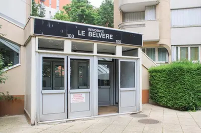 Plan de l'établissement Nice apartment with balcony in Pré-Saint-Gervais