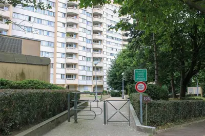 Plan de l'établissement Nice apartment with balcony in Pré-Saint-Gervais