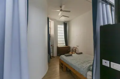 Un ou plusieurs lits dans un hébergement de l'établissement Souplex- 4P- Centre de Paris
