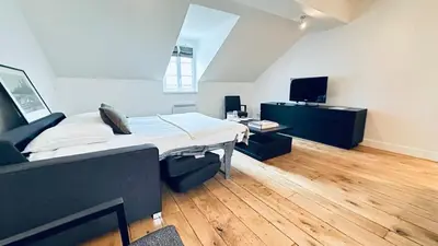 Télévision ou salle de divertissement dans l'établissement One Room - Last Floor - Vendôme / Madeleine