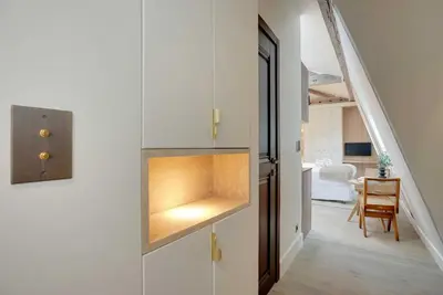 Un ou plusieurs lits dans un hébergement de l'établissement New studio - 2P - Place-Vendome