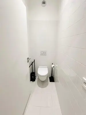 Salle de bains dans l'établissement Celine 28 Appartement au 16eme arrondissement, Victor hugo Prestige