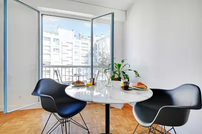 Plan de l'établissement Nice studio 2P Champs de Mars - La Motte Picquet