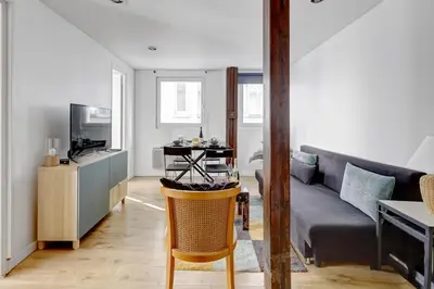 Cuisine ou kitchenette dans l'établissement TBS 341 - Superb apartment in Paris