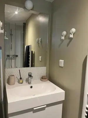 Salle de bains dans l'établissement Luxury stay in Paris center