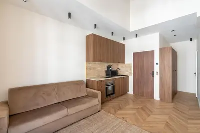 Cuisine ou kitchenette dans l'établissement Chic Duplex for 4 in Vibrant Bastille