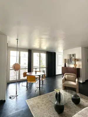 Coin salon dans l'établissement design apartment