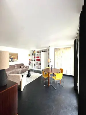 Coin salon dans l'établissement design apartment