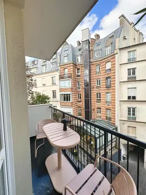 Balcon ou terrasse dans l'établissement design apartment
