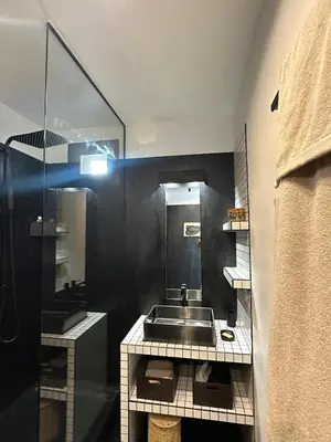 Salle de bains dans l'établissement design apartment
