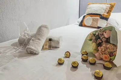 Un ou plusieurs lits dans un hébergement de l'établissement Lavie Maison - Basement Apt front Palais Royal