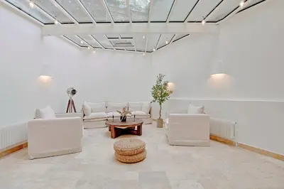 Coin salon dans l'établissement Pick A Flat's Apartment in Gobelins - Avenue des Gobelins