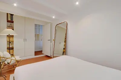 Un ou plusieurs lits dans un hébergement de l'établissement Pick A Flat's Apartment in Gobelins - Avenue des Gobelins