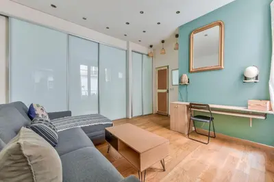 Plan de l'établissement Lovely studio 10 min walk to Montmartre & Pigalle