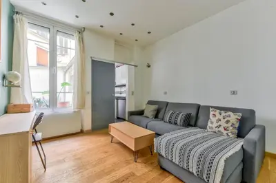 Plan de l'établissement Lovely studio 10 min walk to Montmartre & Pigalle