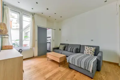 Plan de l'établissement Lovely studio 10 min walk to Montmartre & Pigalle