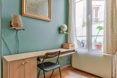 Plan de l'établissement Lovely studio 10 min walk to Montmartre & Pigalle