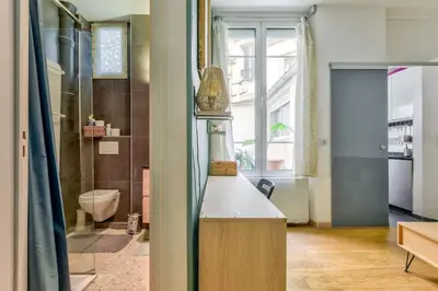 Plan de l'établissement Lovely studio 10 min walk to Montmartre & Pigalle