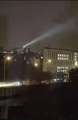 Vue générale sur Clichy ou vue de la ville depuis l'appartement