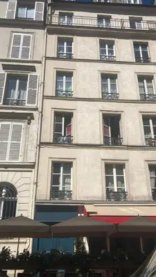 Plan de l'établissement Comfortable studio Place des Vosges - Marais